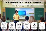 55 65 75 85 100'' Touch Display LCD Screen Smart Interactive Boards For Meeting