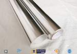 0.43mm Light Reflective Silver Coated Fabric Aluminium Foil E Glass Fabric For