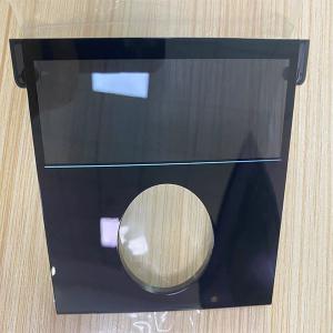 China Plastic IMD Lens Hardness 2H High Gloss Black Semi Transparent Window on sale