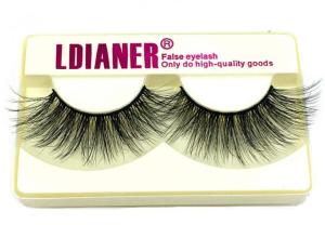 China natural eyelash 3Dmink eyelash false eyelash faux fake eyelash factory