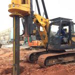 Hydraulic Bore Pile Drivers Foundation Mobile Drilling Rig 48m/Min 30 Rmp