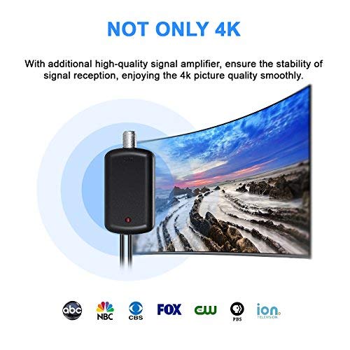 Wireless DVB T2 SU HDTV Indoor Outdoor Power Digital TV Antenna with Private Mold