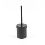 20*φ3.8 cm plastic round cap horse grooming brush products hoof dressing brush