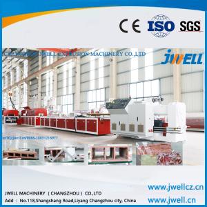 China Jwell pvc fast loading wallboard YF180 extrusion line factory