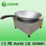 Stainless steel commercial induction wok stove with 220v