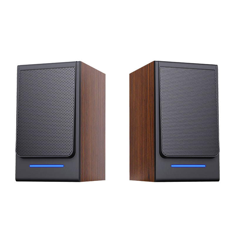 20W Home Audio Bookshelf Speaker with Bluetooth Support and CKD SKD Compatibility