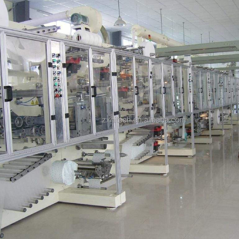 Speed Urinary Non Humidity Production Line High Efficiency Urinary Non Humidity Equipment For Diaper