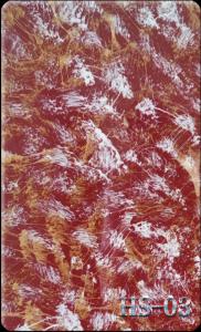 China Vintage Red Cast Acrylic Sheet Home Furniture Craft Ornaments Weather Resistant factory