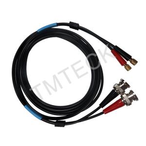 China NDT Tester Dual Coaxial Ultrasonic Transducer Cables on sale