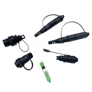 China KEXINT FTTH IP68 Waterproof Fiber Optic Fast Connector MINI SC Field Installable factory