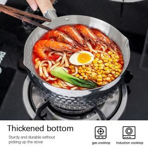 China 18 / 8 Kitchen Stainless Steel Cooking Pot With Glass Lid factory