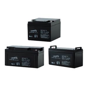 China LIRUISI communication battery 12V 17Ah valve regulated sealed lead-acid battery LC12-17 factory