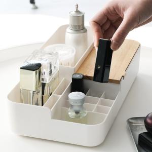 China Sustainable Rectangle Makeup Organiser Box Cosmetic Storage Box Organizer factory