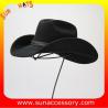 Buy cheap 1284 Sun Accessory customized western hats 100% wool felt cowboy hats for men from wholesalers
