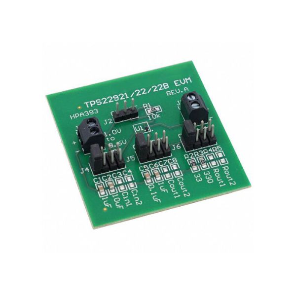 TPS22922EVM Embedded Solutions TPS22922 Power Distribution Switch Evaluation