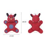 Recyclable PP Cotton 25x33cm Pet Animal Toys