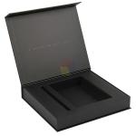 Wholesale Custom Logo Paper Hard Cardboard Black Magnetic Box Gift Packaging