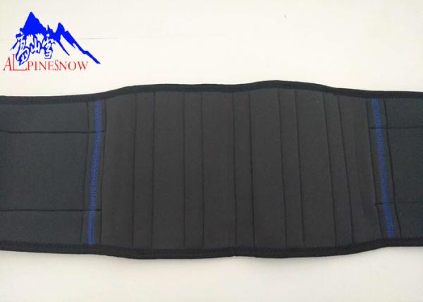 PVC Strip Nylon Cloth Back Lumbar Support Waist Injury , Medical Waist Support