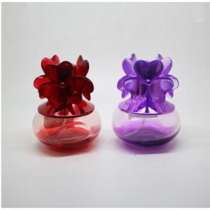 100ml round apple perfume bottle with uv apple cap