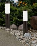 IP44 Stainless Steel Solar Garden Bollard Lights For Outdoor Decorative