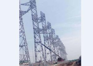 China Sulf Supporting High Voltage Transmission Towers With Prefabricated Foundation factory