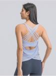 Short Sleeve Breathable Women Yoga Shirts Exercise Shirts Quick Dry