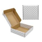 White E Flute Carton Box Corrugated Cardboard Kraft Mailer Boxes For Clothing