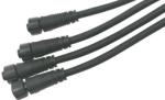 1 Year Warranty Electric Bike Spare Parts 3 In 1 Waterproof Connector