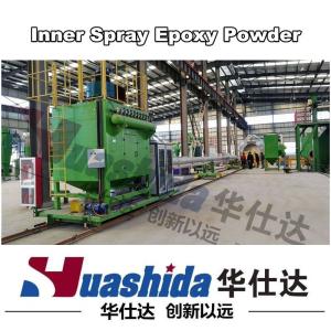 Insulating Pipes / Steel Pipe Anticorrosion Process Epoxy Spraying Coating And 3