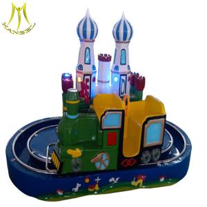 China Hansel outdoor kids ride on wooden toys kiddy rides merry go round horse factory