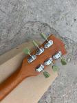 Custom GB Les Paul LP Style Electric Guitar with Mahogany Gold Body Maple Neck