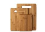 Totally Bamboo Kitchen Supplies Mini Wood Cutting Board With Handle Antibacteria