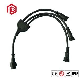 China LED Lighting Y Type 3 Pin Waterproof Cable Splitter Connector factory
