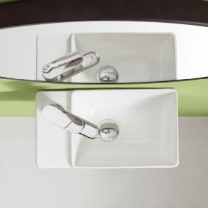 China Best Sale Rectangle Small Wash Basin Price Bathroom Wall Mount Hanging Ceramic Sink Wall Hung Basin on sale