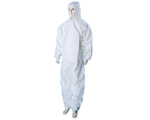 China PP Coated Disposable Protective Coveralls Skin Friendly Non Irritating factory