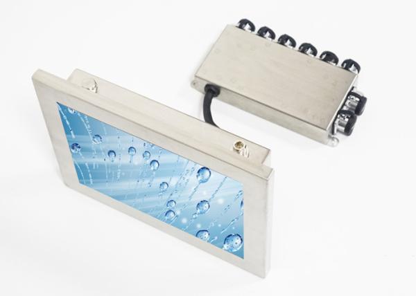 I3 CPU Industrial Panel Mount PC 1000 Nits High Brightness Stainless Steel With