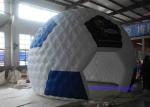 Custom Shape Green Inflatable Football Bouncy Castle Inflatable Football Helmet