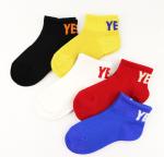 Popular Hosiery Kids Colorful Socks / Anti Bacterium Cool Kids Socks Customized