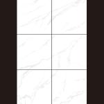 Columbia White Porcelain Tile 800*800mm For Living Room Stain Resistant