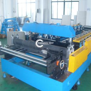 China Color Sheet Chain Shutter Door Roll Forming Machine For Garage Door factory