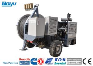 China 77kw Water Cooling Power Line Stringing Equipment Hydraulic Cable Tensioner factory