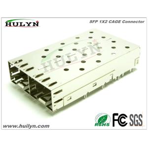 China SFP+ CAGE & Connector  SFP 1X2 CAGE PRESS-FIT on sale
