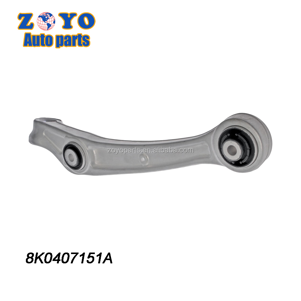 OE NO. 8K0407151A Audi A4 Q5 Front Lower Control Arm with Strength Aluminium Alloy