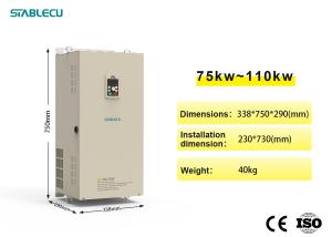 China 75KW 90KW 110KW 630KW Frequency Inverter Variable Speed Drive factory