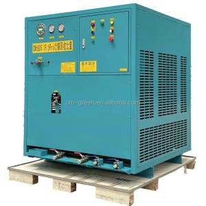 China old air conditioner disassembly line 25HP refrigerant recovery machine freon recovery gas recharge machine on sale
