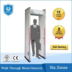 China UNIQSCAN 6 Zones Airport Walk Through Body Scanner factory