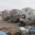 Atmospheric 2.2-4KW Used Chemical Reactor Stainless Steel