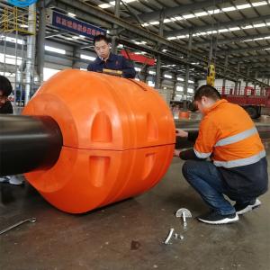 China Corrosion Resistant Dredging Pipe Floats With 150 KG Load Capacity factory