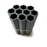 T400 T800 Machined Carbon Fiber Square Tube 20mm Oval Rectangular