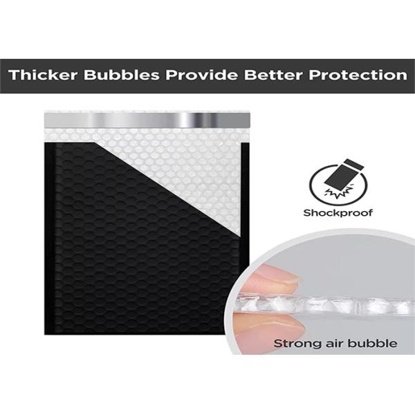 Color Custom Shockproof Bubble Mail Bag Waterproof Dustrproof Tearproof